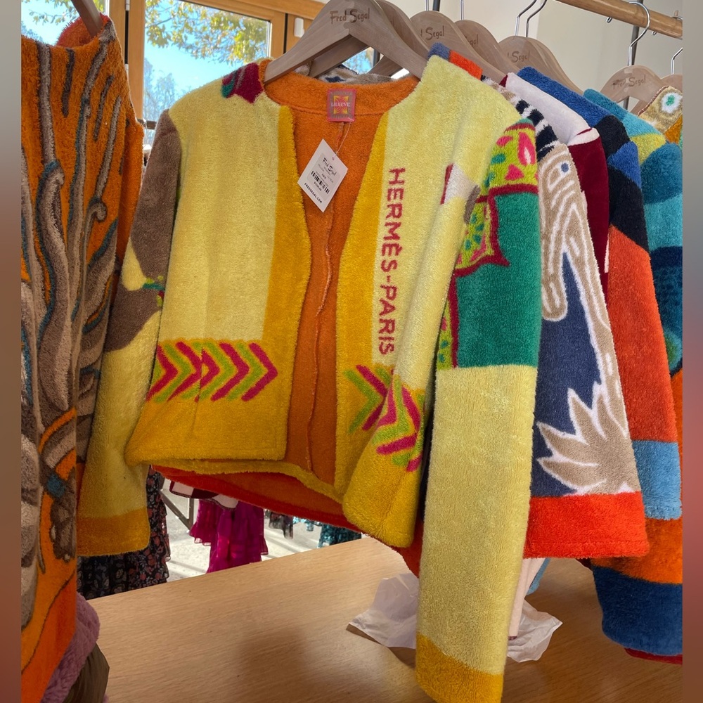 Hermès Paris Terry Towel Jacket by Lily Eve